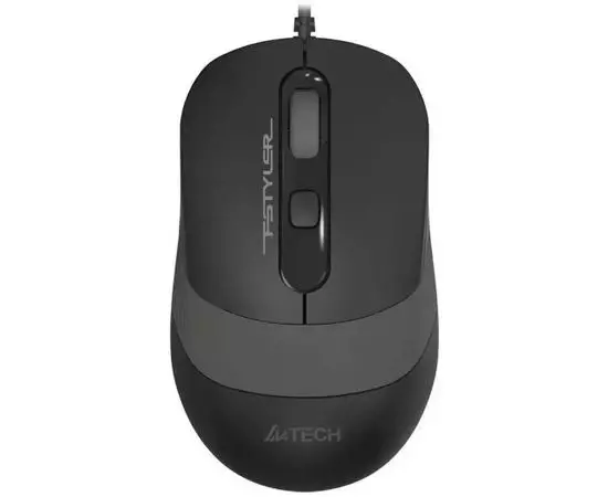 Мышь A4 Tech Fstyler FM10S USB, черный/серый (FM10S USB GREY)