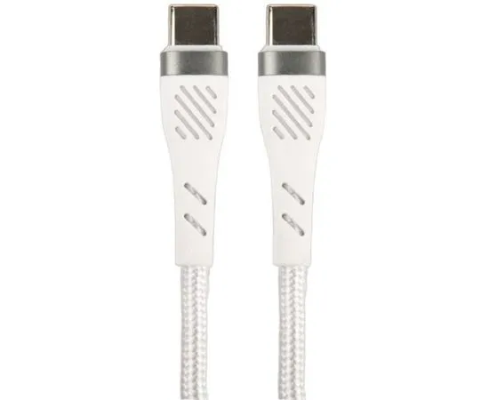 Кабель USB 2.0 Type-C (M), 1m (PERFEO, C1104) белый
