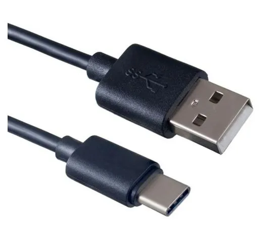 Кабель USB2.0 AM -> Type-C, 1m (PERFEO, U4701) черый