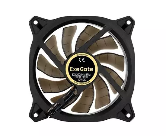 Кулер для корпуса ExeGate EX295964RUS (120x120x25 мм, Hydraulic bearing), фото 3