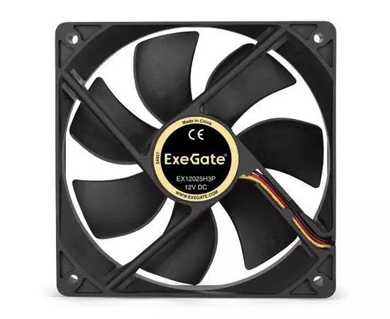 Кулер для корпуса ExeGate EX253951RUS Mirage-H (120x120x25 гидродинамический подшипник), фото 2