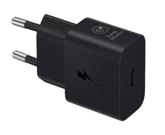 Зарядное устройство Samsung, USB-C, 25W, черный (EP-T2510NBEGWW)