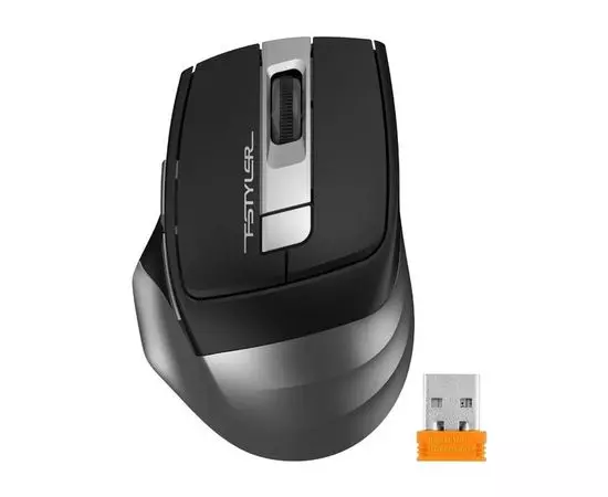 Мышь A4 Tech FG35S серебристый/черный (FG35S USB GREY)