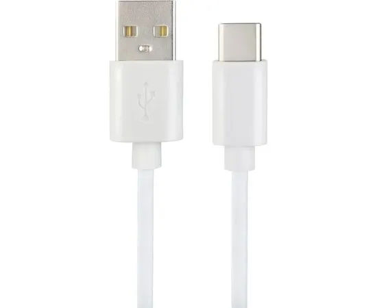 Кабель USB2.0 AM -> Type-C, 2m (PERFEO, U4708) белый