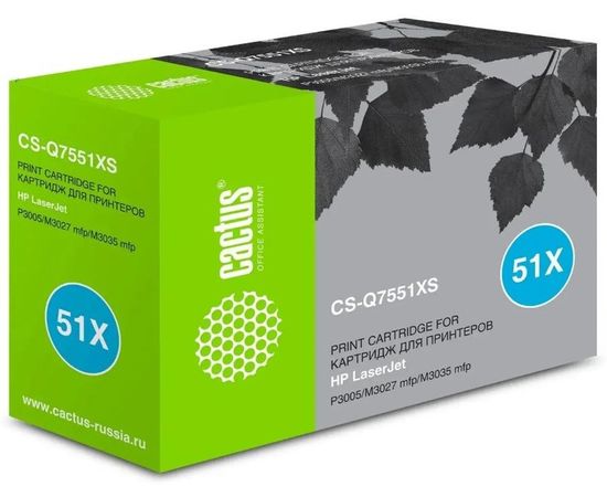 Картридж HP Q7551X (Cactus) (CS-Q7551XS)