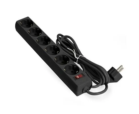 Сетевой фильтр 5 м. (Exegate SP-6-5B, 6 розеток) Black (EX119395RUS)
