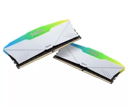 Оперативная память Apacer 2x16GB DDR4-3600MHz NOX RGB WHITE (AH4U32G36C25YNWAA-2)