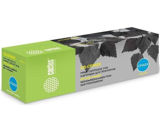 Картридж HP CF542X желтый (2500стр.) (Cactus) (CS-CF542X)