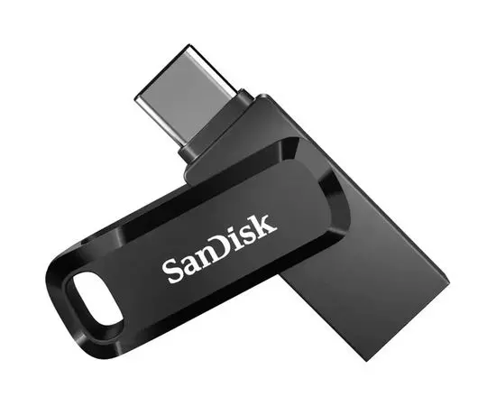 USB Flash-накопитель 64Gb USB 3.1/USB Type-C (SanDisk Ultra Dual Drive Go) черный (SDDDC3-064G-G46), фото 2