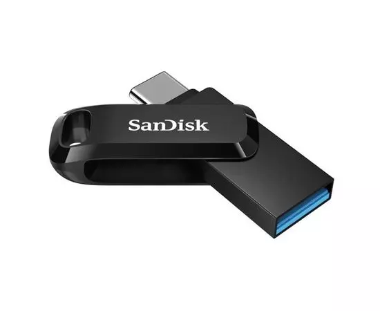 USB Flash-накопитель 64Gb USB 3.1/USB Type-C (SanDisk Ultra Dual Drive Go) черный (SDDDC3-064G-G46)