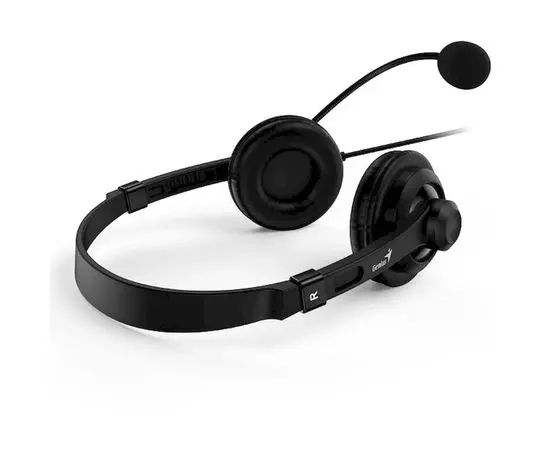 Наушники с микрофоном Genius HS-230U USB черный (31710021401), фото 3