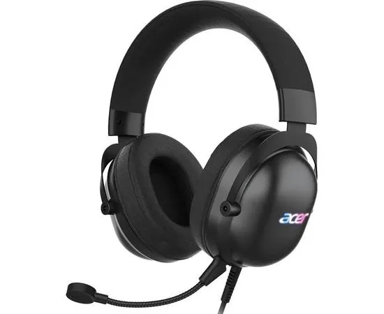 Наушники с микрофоном Acer AHW122, USB, черный (ZL.HDSCC.01U)