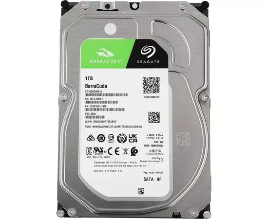 Жесткий диск Seagate 1Tb Barracuda (ST1000DM014), фото 2