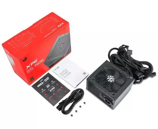 Блок питания 750W (ADATA, XPG PYLON) (PYLON750B-BKCEU), фото 2