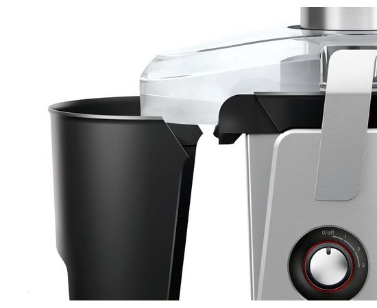 Соковыжималка центробежная Bosch MES4010, серебристый/антрацит, фото 2