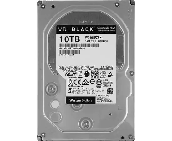Жесткий диск Western Digital 10Tb Black (WD101FZBX)
