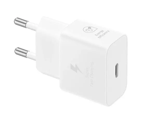 Зарядное устройство Samsung, USB-C, 25W, белый (EP-T2510NWEGWW)