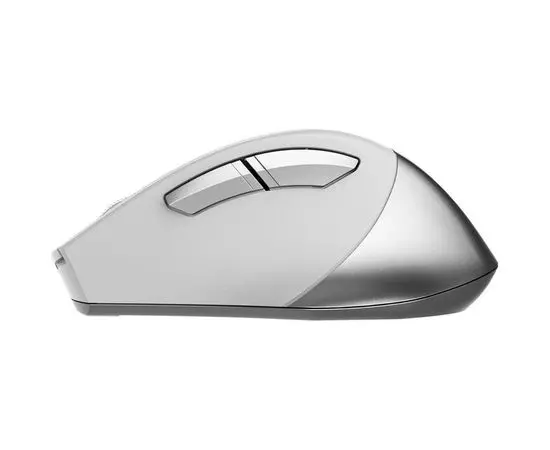 Мышь A4 Tech FB35S Silent Dual Mode BT/Radio USB, серебристый/белый (FB35S USB ICY WHITE), Цвет: Белый/Серый, фото 2