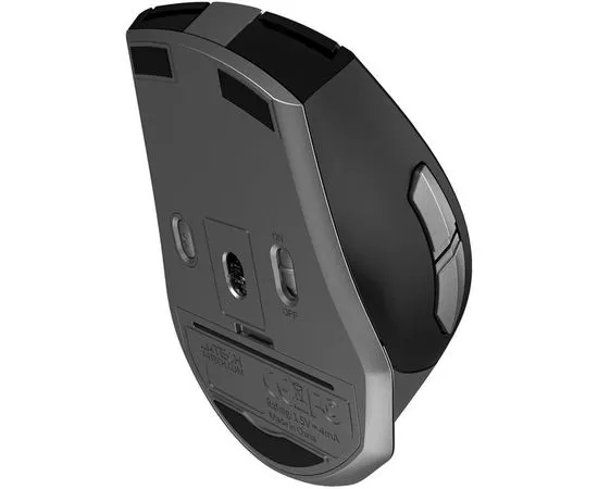 Мышь A4 Tech FB35S Silent Dual Mode BT/Radio USB, черный/серый (FB35S USB SMOKY GREY), Цвет: Серый/Чёрный, фото 5