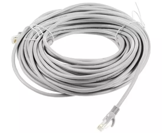 Патч-корд 20м. UTP 5е (Cablexpert) серый (PP12-20M)