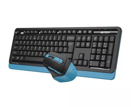 Клавиатура+мышь A4 Tech Fstyler FG1035 Multimedia, черный/синий (FG1035 NAVY BLUE), фото 3
