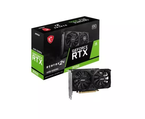 Видеокарта MSI RTX 3050 VENTUS 2X 6G OC, фото 5