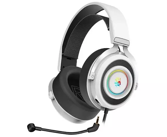 Наушники с микрофоном A4 Tech Bloody G535 белый/черный (G535 (BLACK+WHITE) USB)