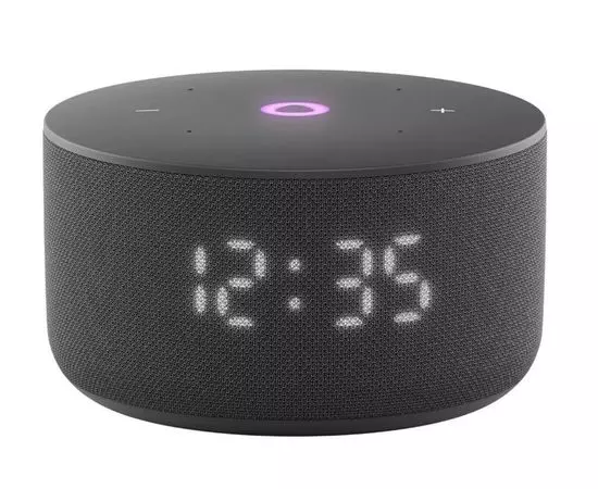 Умная колонка Яндекс Станция Мини 3, c часами, черный (YNDX-00027BLK)
