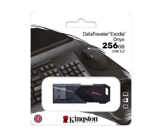 USB Flash-накопитель 256Gb USB 3.2 (KINGSTON, DataTraveler Exodia Onyx) (DTXON/256GB), фото 3