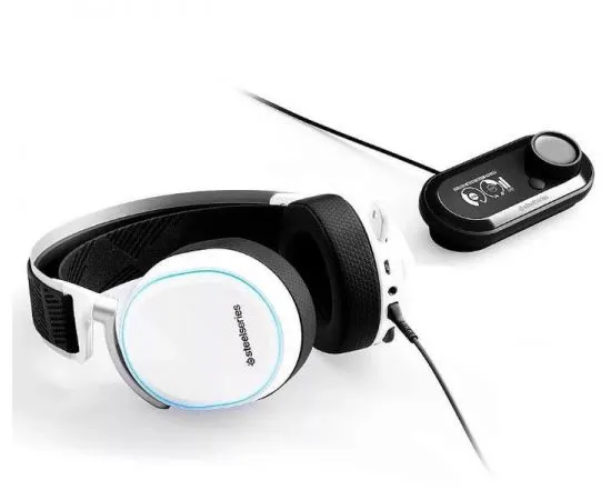 Наушники с микрофоном SteelSeries Arctis Pro GameDAC белые (61454), фото 2