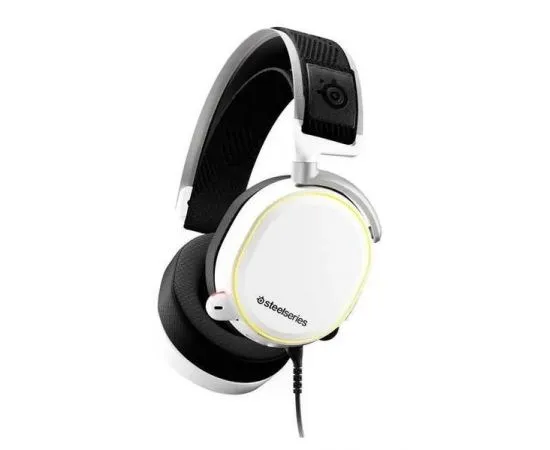 Наушники с микрофоном SteelSeries Arctis Pro GameDAC белые (61454)