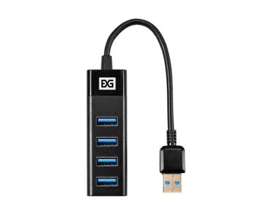 USB-разветвитель (хаб) USB3.0 -> USB3.0, 4 порта, ExeGate DUB-4TP (EX296925RUS), фото 3