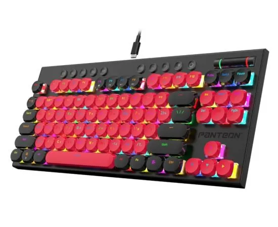 Клавиатура PANTEON T20 PRO RS HS D Red-Black (PANTEON T20 PROBSHSD (55))