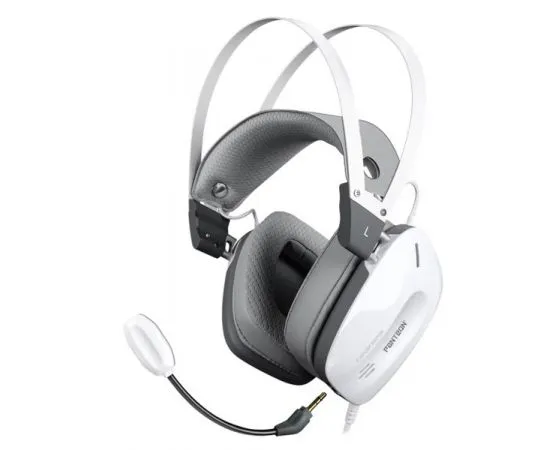 Наушники с микрофоном Jet.A PANTEON GHP-980 PRO, белый/серый (GHP-980 PRO White-Grey)