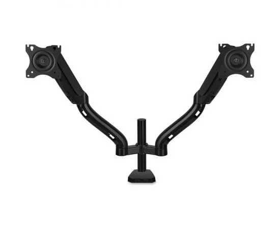 Кронштейн настольный для 2-х мониторов 17"-27" 4 ст. свободы, (Buro M8) Black