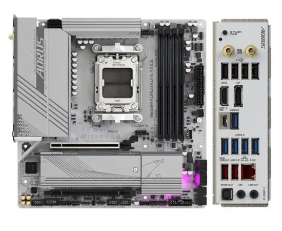 Материнская плата Gigabyte B650M A ELITE AX ICE