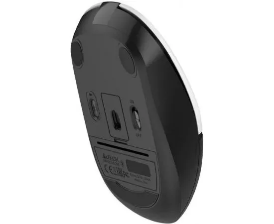 Мышь A4 Tech Fstyler FB12S черный/белый (FB12S USB PANDA), фото 3