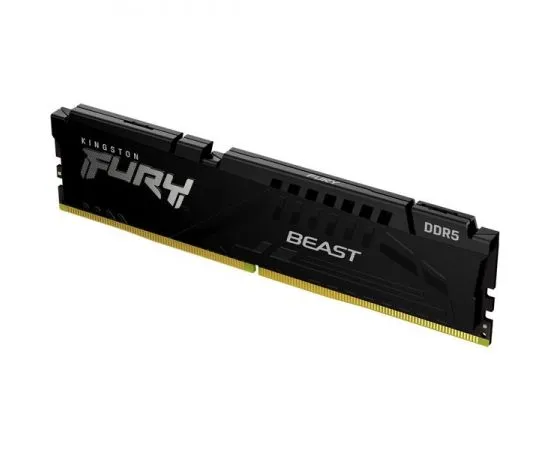 Оперативная память Kingston 16Gb DDR5-5200MHz FURY Beast Black (KF552C36BBE-16)