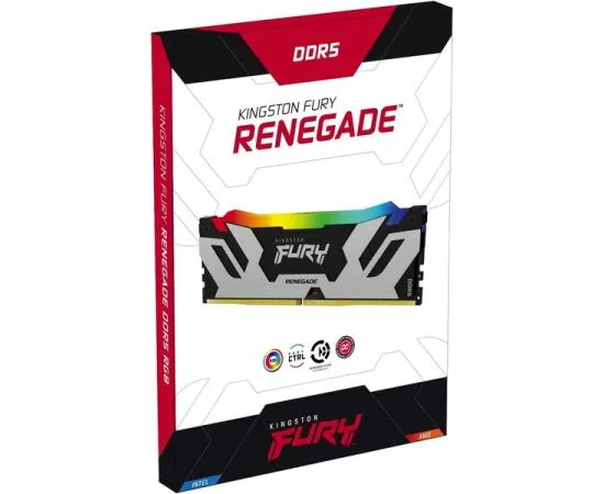 Оперативная память Kingston 32Gb DDR5-6400MHz Fury Renegade XMP RGB (KF564C32RSA-32), фото 5