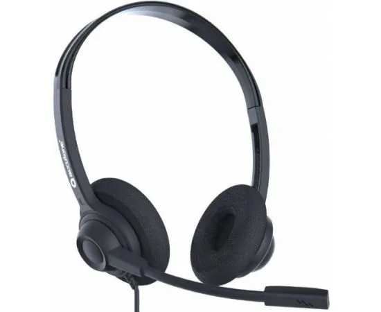 Наушники с микрофоном Accutone UB220 USB, черный (ZE-UB220-RU)