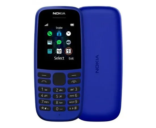 Мобильный телефон Nokia 105 DS Blue (TA-1416) (SP01Z07Z1950Y)