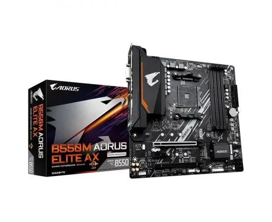 Материнская плата GIGABYTE B550M AORUS ELITE AX, фото 4