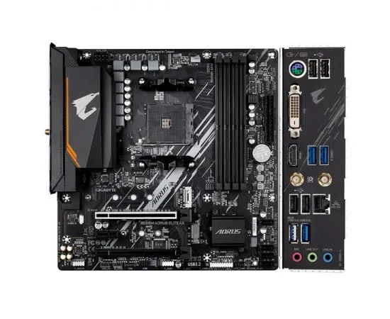 Материнская плата GIGABYTE B550M AORUS ELITE AX