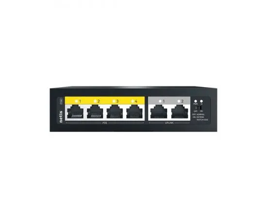 Коммутатор PoE 10/100 6port Netis P106C 4POE