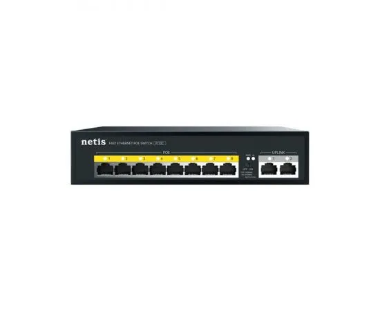 Коммутатор PoE 10/100 10port Netis P110C 8POE