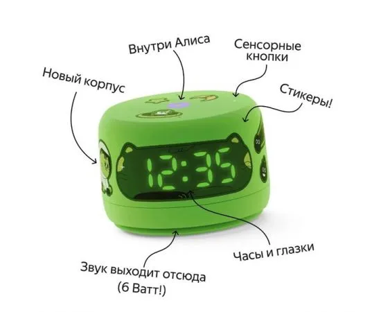 Умная колонка Яндекс Станция Лайт 2, зеленая (YNDX-00026GRN), фото 2