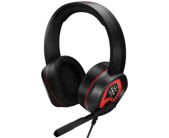 Наушники с микрофоном ADATA XPG EMIX-H20, USB, черный/красный