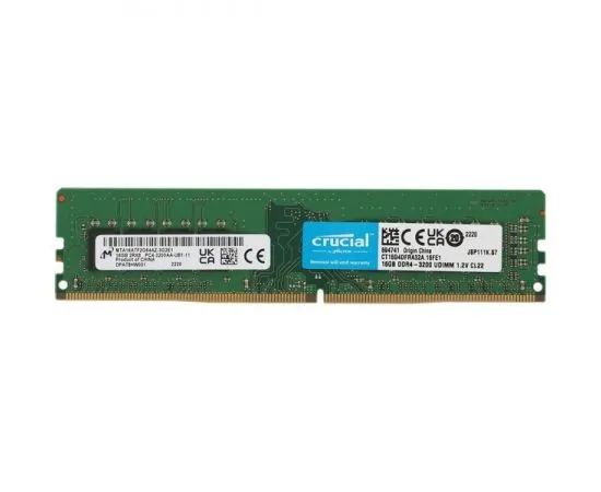 Оперативная память Crucial 16Gb DDR4-3200MHz OEM (CT16G4DFRA32A OEM)