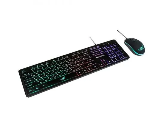 Клавиатура+мышь Dialog Gan-Kata KMGK-1707U LED (KMGK-1707U BLACK)