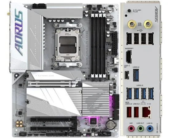 Материнская плата Gigabyte B650E AORUS ELITE X ICE